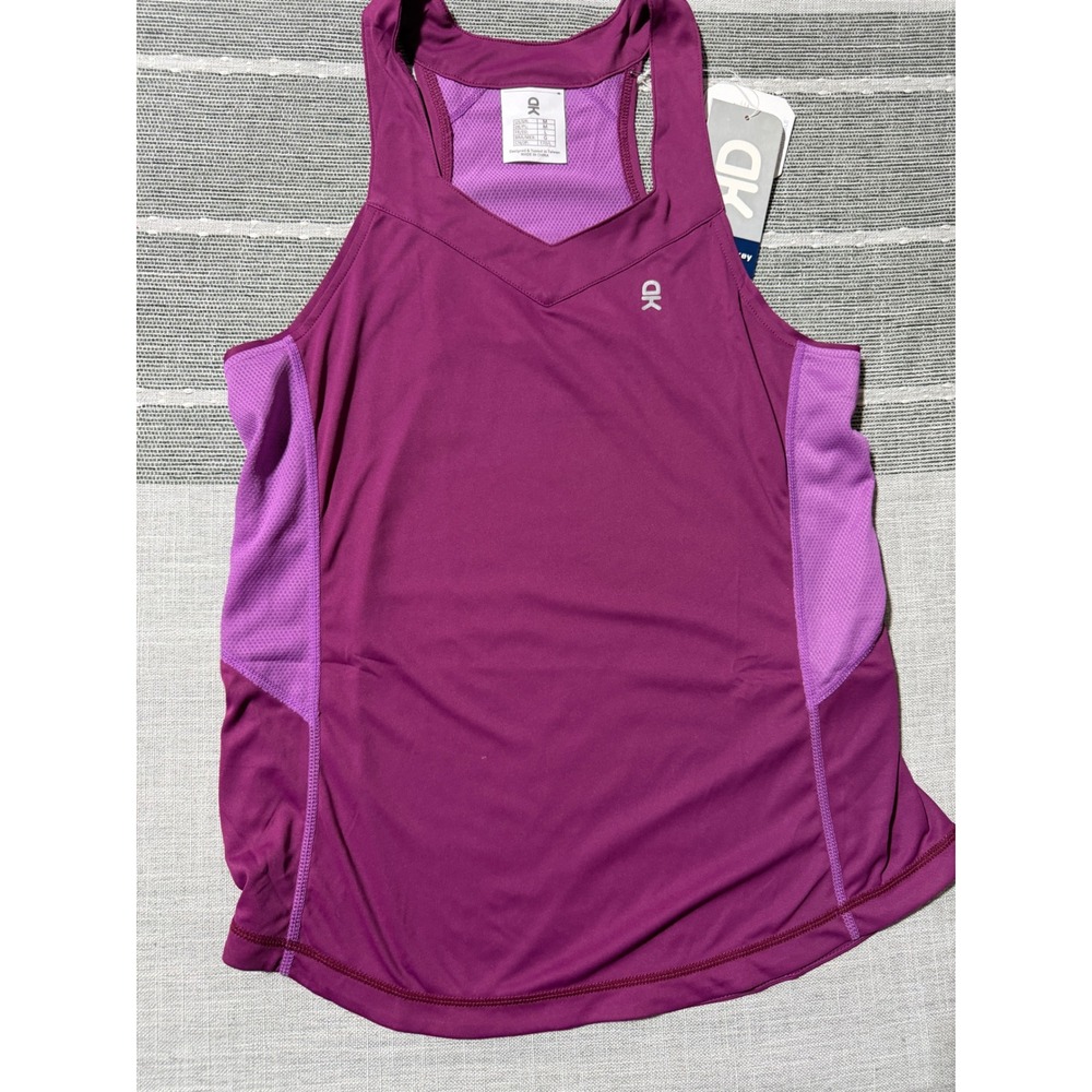 Little Donkey Andy Women Purple Quick Dry Athletic Training Tank‎ Top Size M NWT